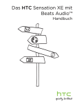 Bedienungsanleitung HTC Sensation XE with Beats Audio - E-Plus