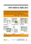 PEP-VIEW für BBK 2013 - Hochschule für nachhaltige Entwicklung