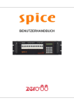 Spice 1210i Benutzerhandbuch