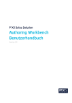 P`X5 Authoring Workbench Benutzerhandbuch