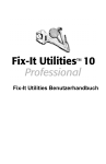 Fix-It Utilities Benutzerhandbuch