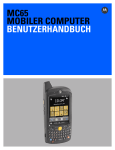 MC65 Benutzerhandbuch [German] (P/N 72E-133769