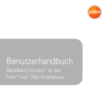 Benutzerhandbuch BlackBerry Connect™ für das Palm® Treo