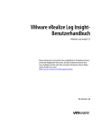VMware vRealize Log Insight-Benutzerhandbuch