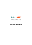 BENUTZERHANDBUCH VirtuOS