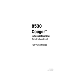 8530 Cougar Industrieterminal Benutzerhandbuch