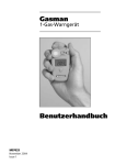 Gasman Benutzerhandbuch