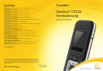 Nucleus® cR230 FeRNbedieNuNg – beNutzeRhaNdbuch