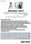 BENUTZERHANDBUCH