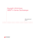 Keysight InfiniiVision 3000T X-Series Oszilloskope Benutzerhandbuch