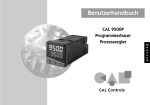 CAL 9500P komplettes Benutzerhandbuch