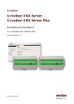 U.motion KNX Server U.motion KNX Server Plus