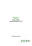 KeTop T20eco Benutzerhandbuch V1.01