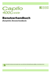 Benutzerhandbuch - Instructions Manuals