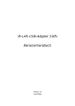 W-LAN USB-Adapter 150N Benutzerhandbuch