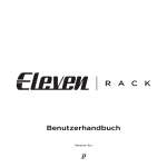 Eleven Rack – Benutzerhandbuch