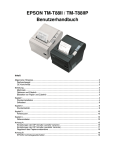 EPSON TM-T88II / TM-T88IIP Benutzerhandbuch