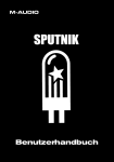 Sputnik - Bedienungsanleitung (format PDF / 749 KB ) - M