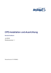 Gilat DIY CPE Installation und Ausrichtung Benutzerhandbuch