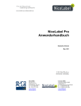 NiceLabel Pro Anwenderhandbuch