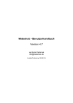 Meteohub - Benutzerhandbuch Version 4.7