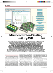 Mikrocontroller-Einstieg mit myAVR