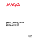 Meeting Exchange Express Edition, Version 1.5