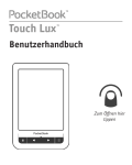 Benutzerhandbuch PocketBook Touch Lux
