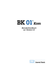 Benutzerhandbuch BK01Kom - Aareal First Financial Solutions AG