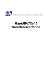 RapidBATCH 5 Benutzerhandbuch