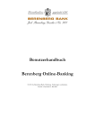 Benutzerhandbuch Berenberg Online