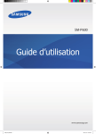 Samsung Galaxy Note modèle 2014 (10.1) Manuel de l'utilisateur(User Manual)
