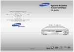 Samsung HT-DM550 Manuel de l'utilisateur