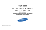 Samsung Advance™

de Samsung (SGH-A885) Manuel de l'utilisateur(Telus)