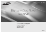 Samsung Blu-ray Player J5900 User Manual