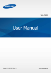 Samsung Galaxy Tab A / w S-Pen (9.7) User Manual