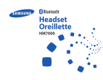 Samsung HM7000 User Manual