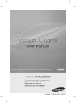 Samsung VC-9860 User Manual