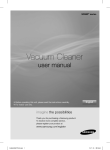 Samsung SC8800 Canister VC with Eco Brush, 1200 W User Manual (Windows 7)