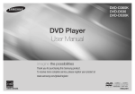 Samsung DVD-D530 User Manual