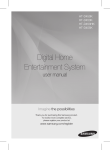 Samsung 5.1 Channel Home Entertainment System HT-D455 راهنمای محصول