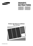 Samsung AHT18F1HEA User Manual