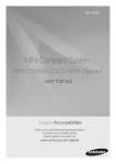 Samsung 2.0Ch Mini Audio System H830 User Manual
