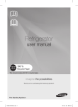 Samsung RF9900H FDR with Chef Mode, 34.3 cu. ft.  User Manual
