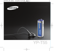Samsung YP-T55VY دليل المستخدم