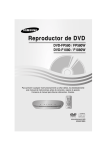 Samsung DVD-F1080 Manual de Usuario