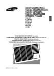 Samsung AZ18A1WE Manual de Usuario