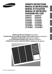 Samsung AZ09F1TEA Manual de Usuario