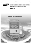 Samsung MM-ZJ6 Manual de Usuario