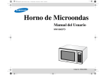 Samsung MW1980STD Manual de Usuario